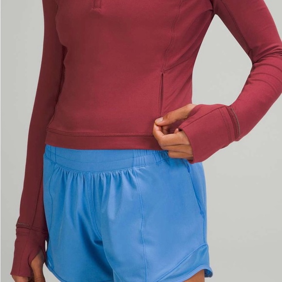 Lululemon It’s Rulu Run Cropped Half Zip - Picture 3 of 5